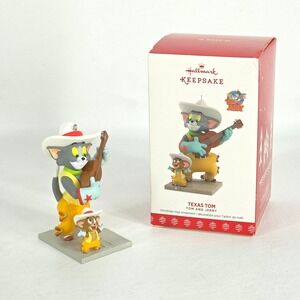Hallmark Keepsake Tom & Jerry "Texas Tom" Ornament 2017 Collector Christmas Tree